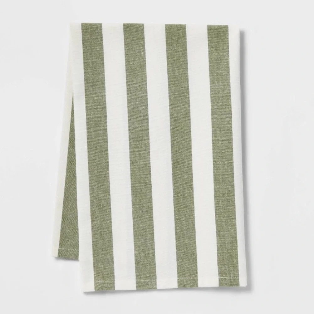 Threshold Cotton Striped Kitchen Towel Set of 2